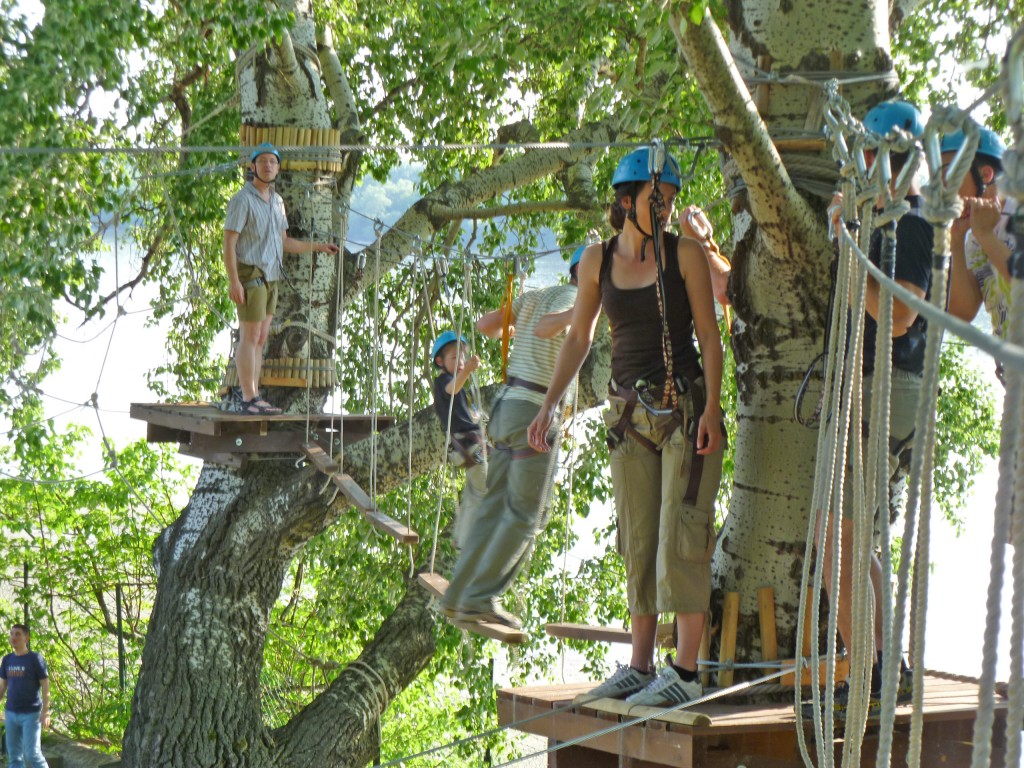 Felnőtt kötélpálya: Dunakaland Kalandpark